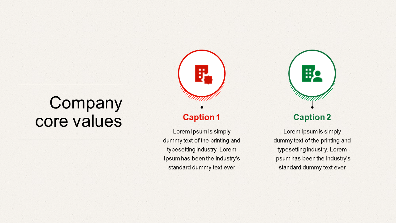 company core values presentation